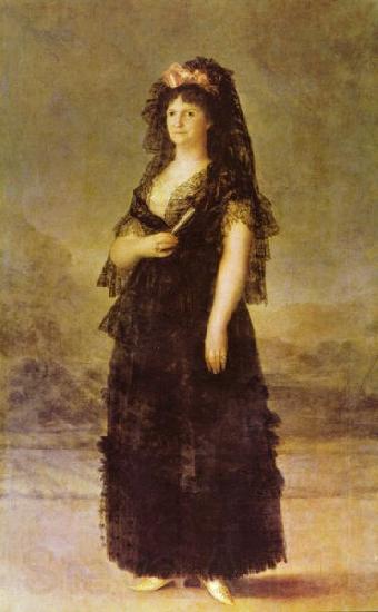 Agustin Esteve Portrait of Maria Luisa of Parma Spain oil painting art